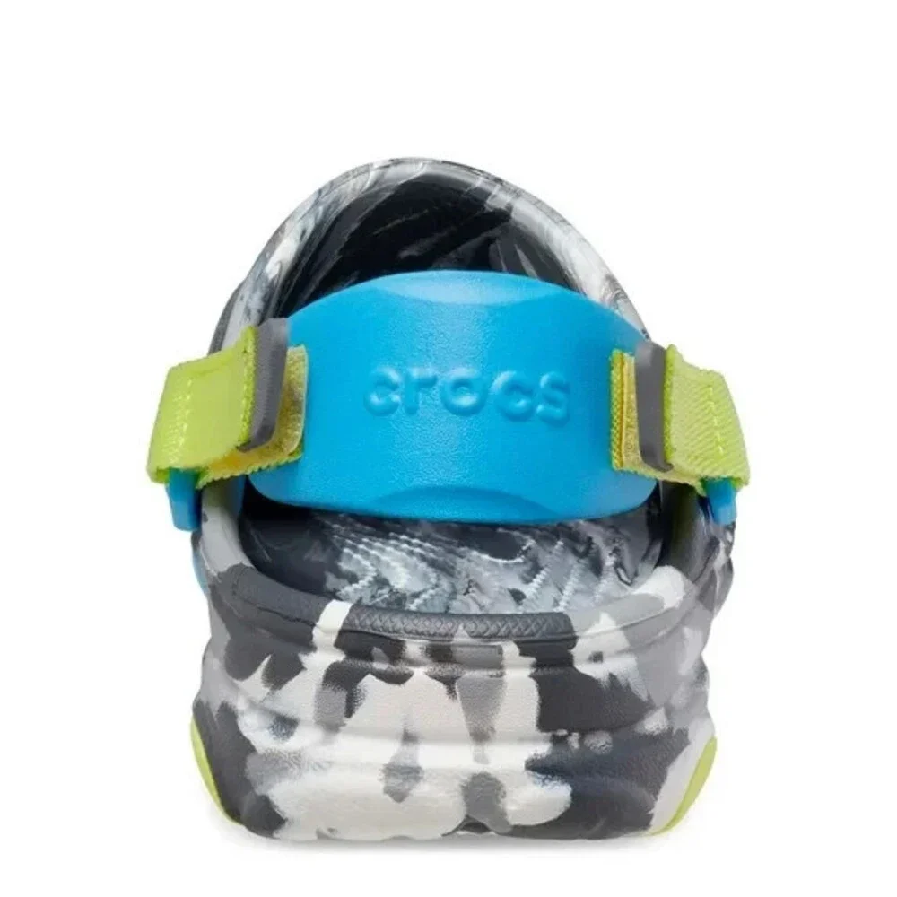 Crocs Classic All-Terrain 207867-0DA Clogs Toddler 4 Gray Casual Shoes JOBB707